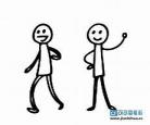 儿童学画小人一家人